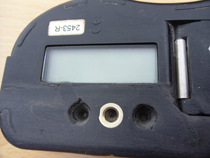 Leica laser level body repaired by plastic welding